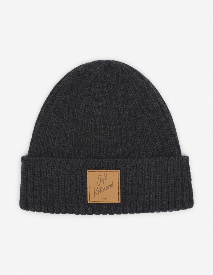 CAFÉ KITSUNÉ BEANIE ANTHRACITE