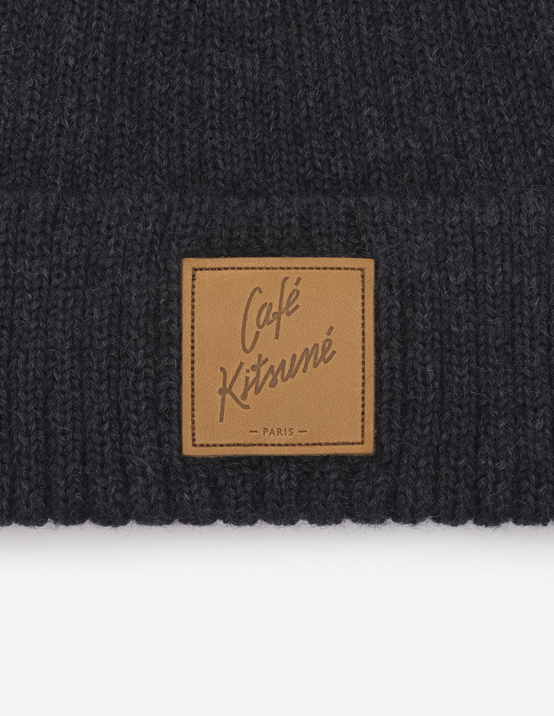 CAFÉ KITSUNÉ BEANIE ANTHRACITE