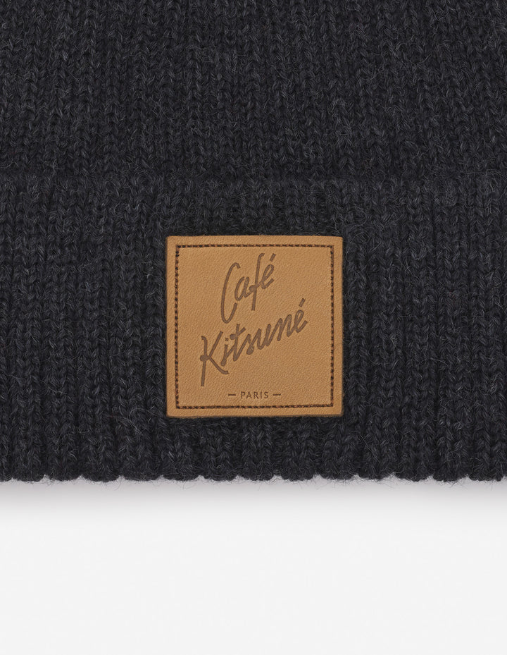 CAFÉ KITSUNÉ BEANIE ANTHRACITE