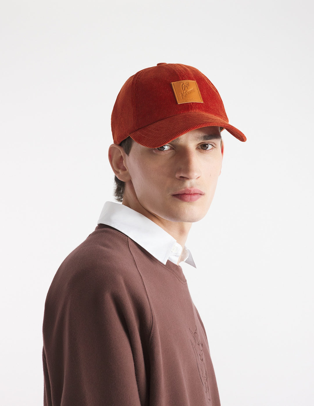 CAFÉ KITSUNÉ CORDUROY 6P CAP ADZUKI