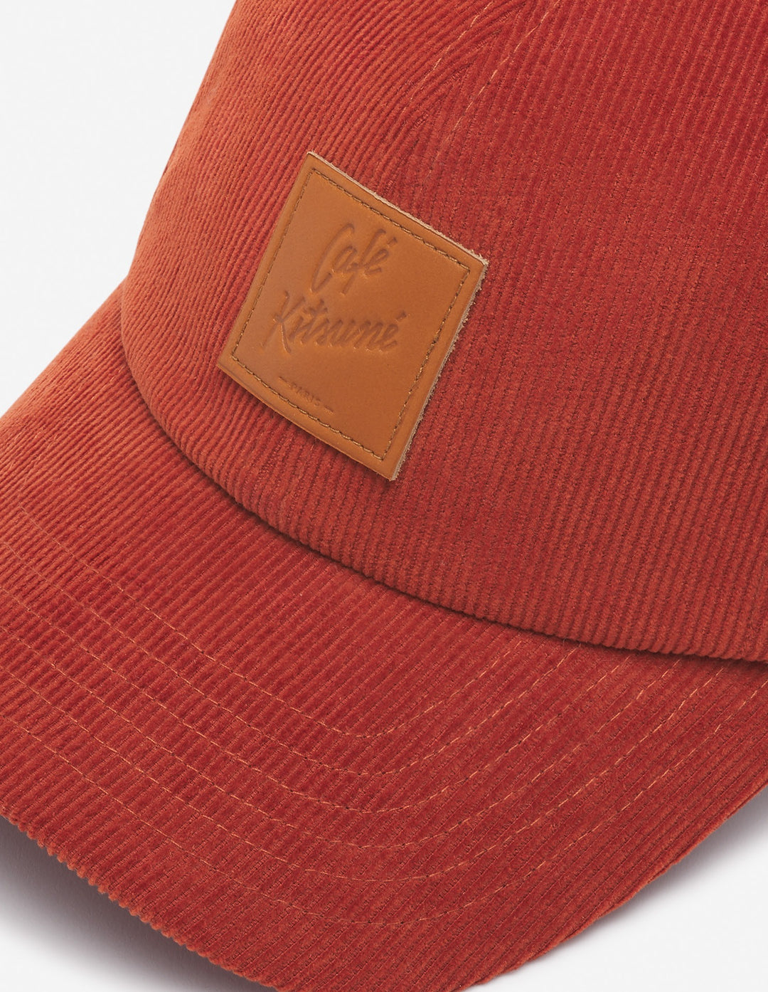 CAFÉ KITSUNÉ CORDUROY 6P CAP ADZUKI