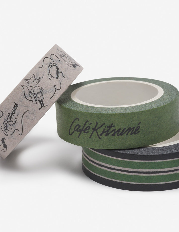 CAFÉ KITSUNÉ WASHI TAPE SET MULTICOLOR