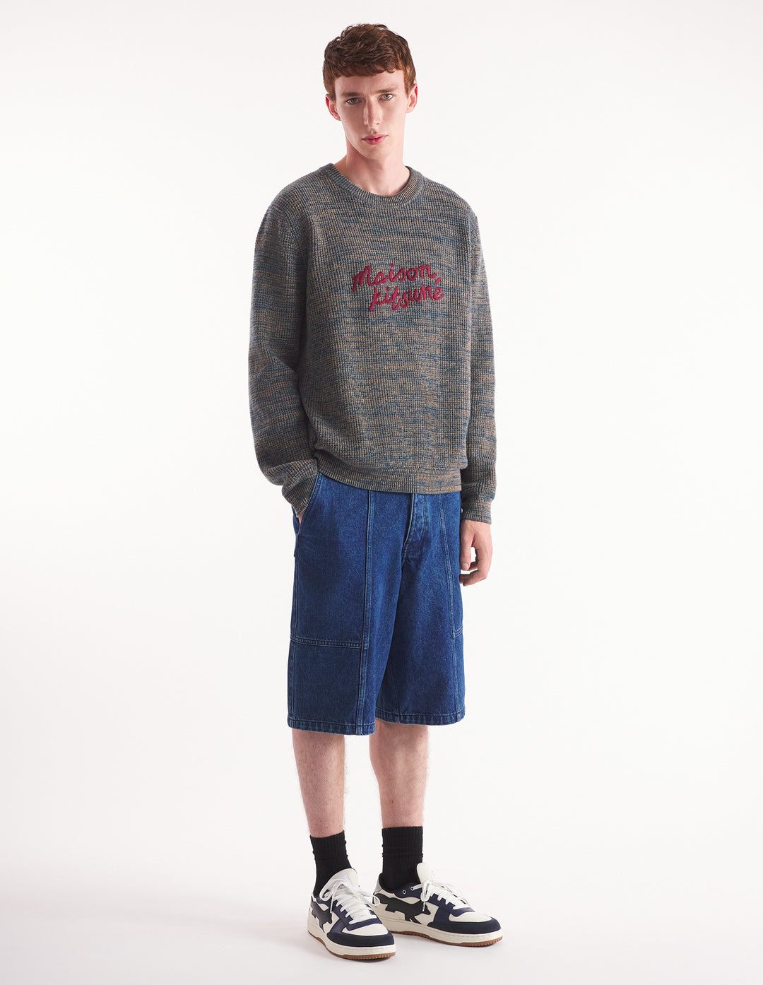 MAISON KITSUNE HANDWRITING COMFORT JUMPER