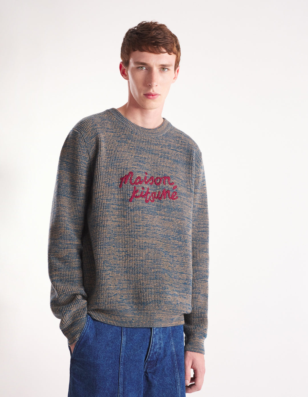 MAISON KITSUNE HANDWRITING COMFORT JUMPER