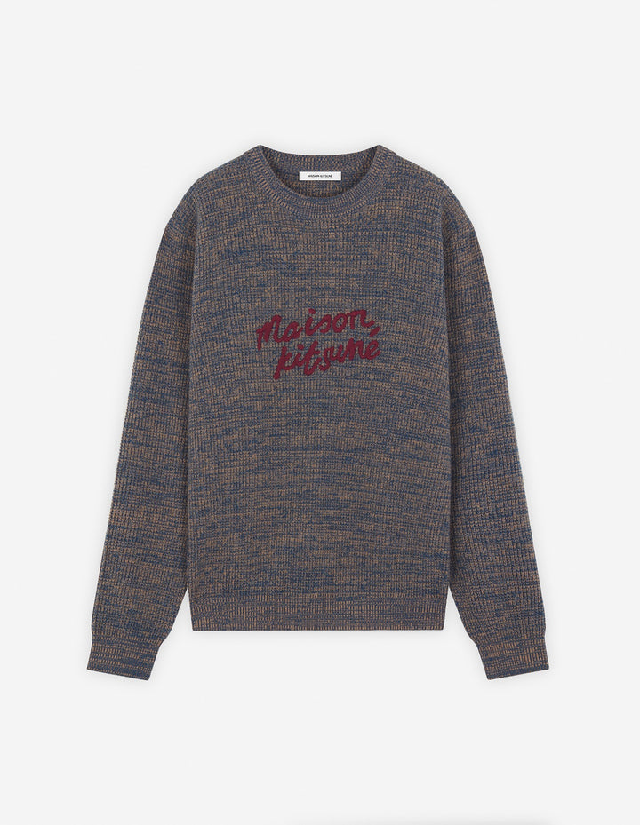 MAISON KITSUNE HANDWRITING COMFORT JUMPER