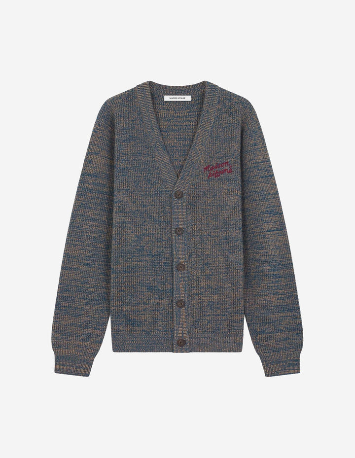 MAISON KITSUNE HANDWRITING COMFORT CARDIGAN