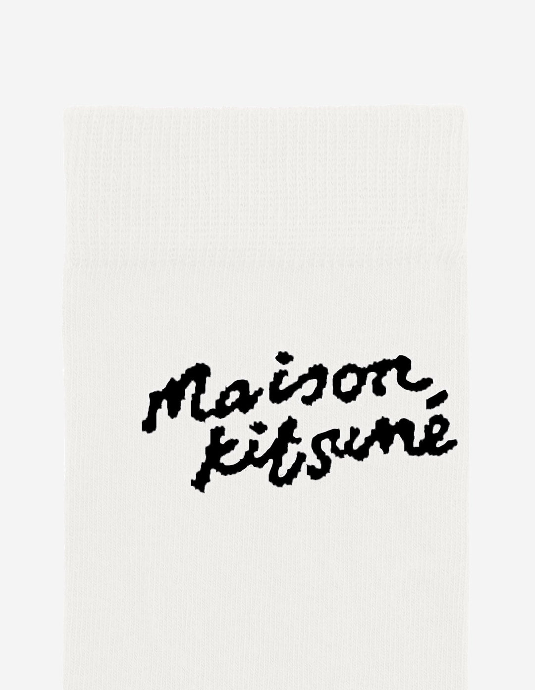 MAISON KITSUNE HANDWRITING SOCKS