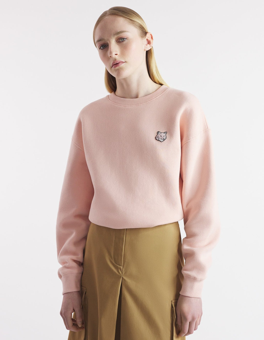 BOLD FOX HEAD PATCH COMFORT SWEATSHIRT