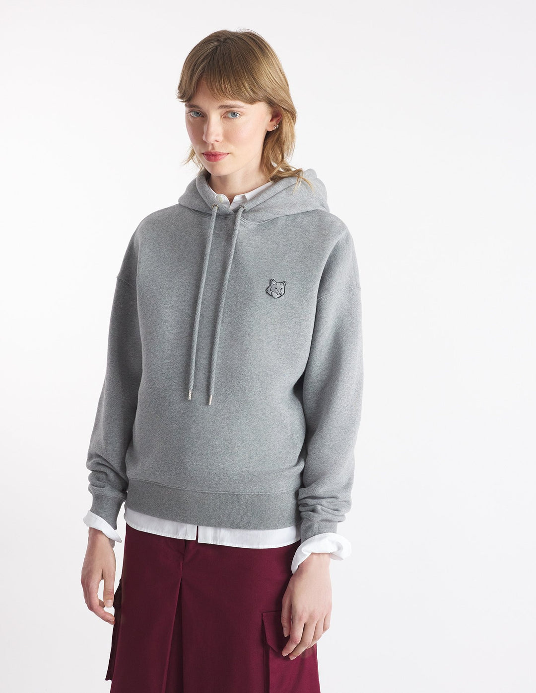 BOLD FOX HEAD PATCH COMFORT HOODIE