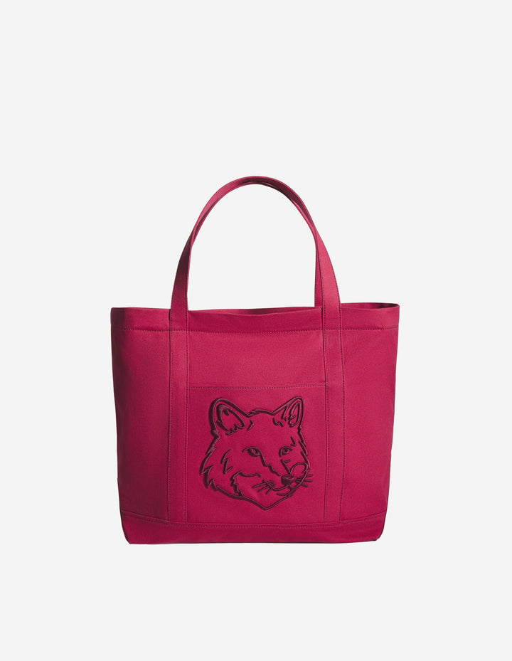 CNY FOX HEAD LARGE TOTE