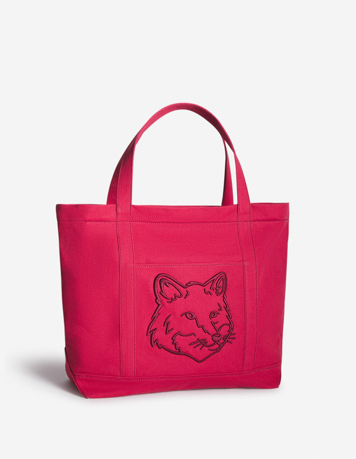 CNY FOX HEAD LARGE TOTE