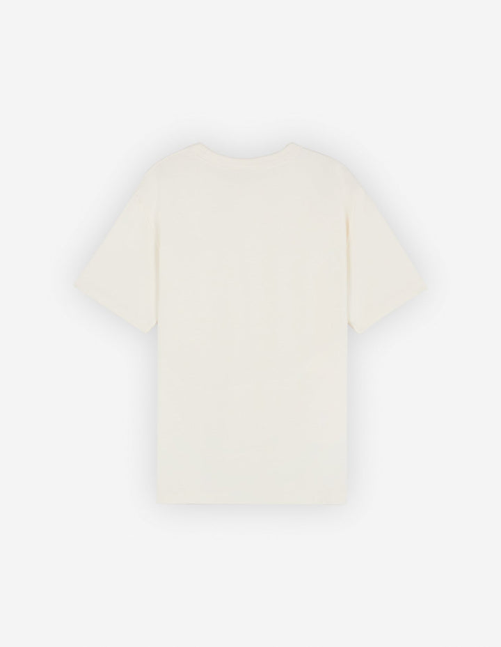 CAFE KITSUNE FOX RELAX TEE-SHIRT TAPIOCA