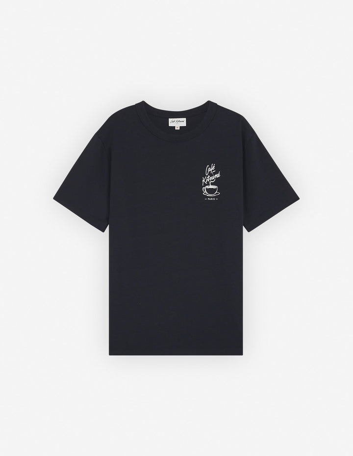 CAFE KITSUNE COFFEE CUP RELAX TEE-SHIRT BLACK