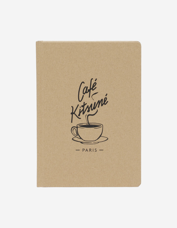 CAFE KITSUNE DRAWING NOTEBOOK LIGHT BROWN-TAILLE UNIQUE