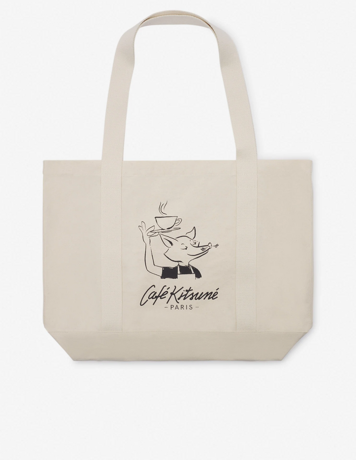 CAFE KITSUNE FOX TOTE BAG