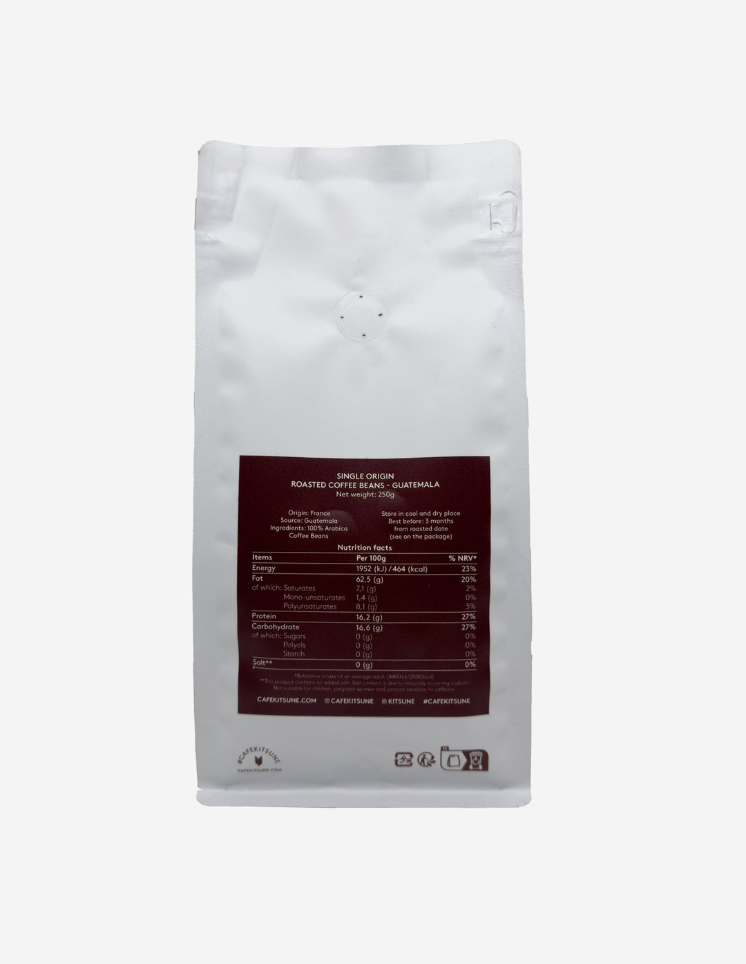 SINGLE ORIGIN GUATEMALA 250g SLOW METHOD