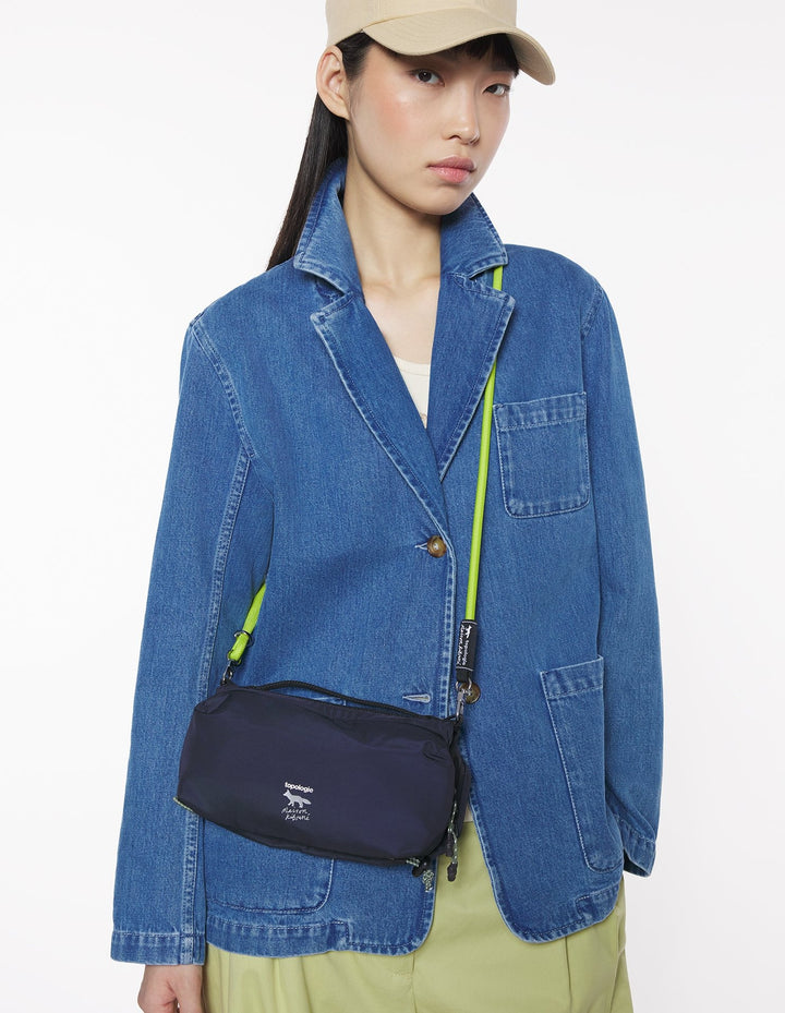 MAISON KITSUNE X TOPOLOGIE BOTTLE BAG