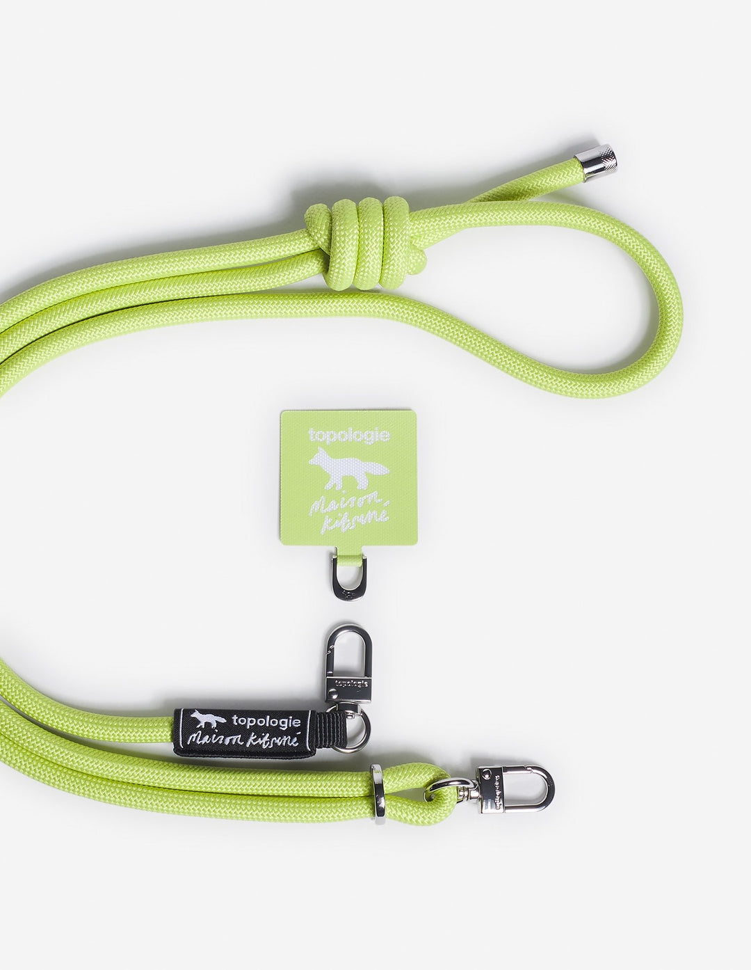 MAISON KITSUNE X TOPOLOGIE PHONE STRAP ADAPTER