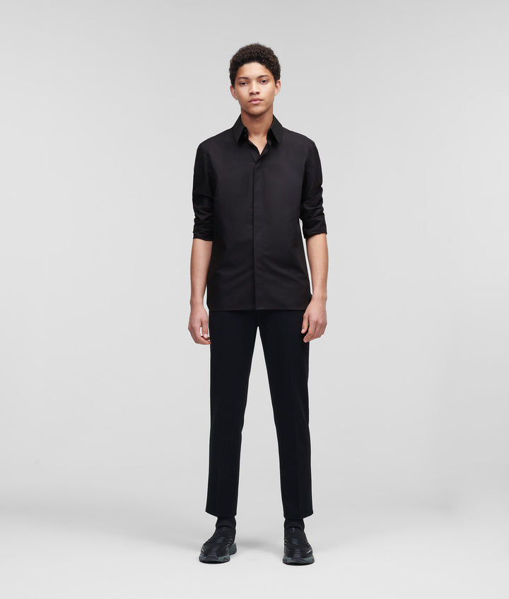 KARL COLLAR POPLIN SHIRT