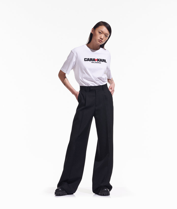 KL X CD WIDE LEG TROUSERS