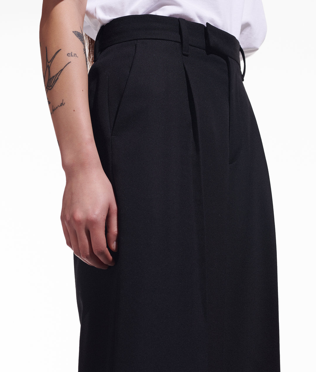 KL X CD WIDE LEG TROUSERS