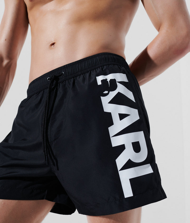 KARL LOGO SHORT BOARDSHORTS