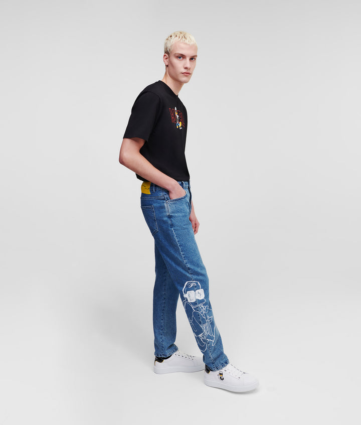 DISNEY X KARL LAGERFELD DENIM PANTS