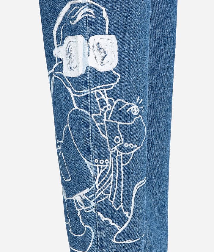 DISNEY X KARL LAGERFELD DENIM PANTS